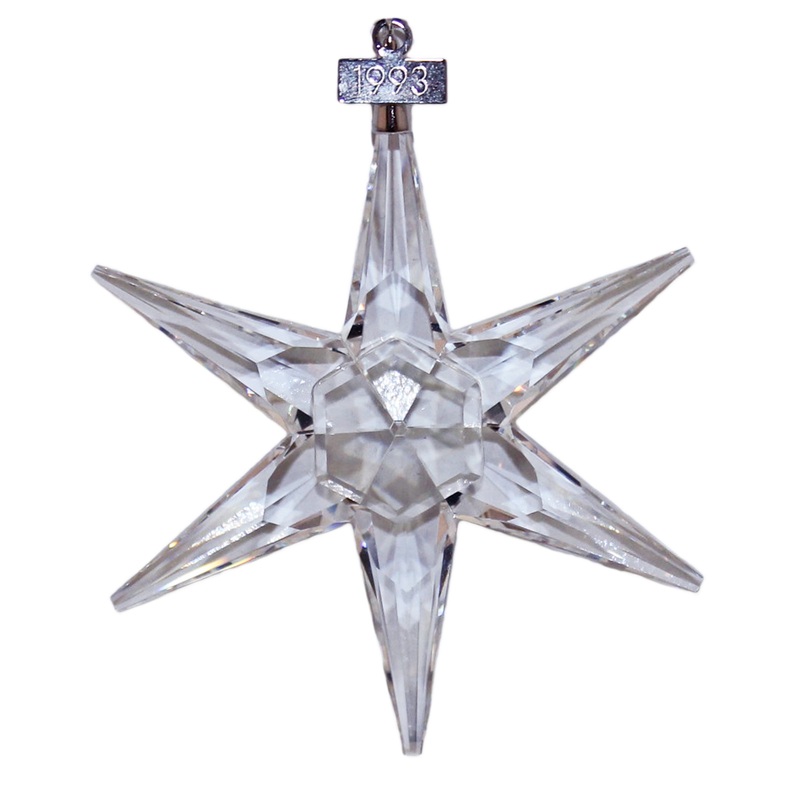 Swarovski Ornament: 174969 Christmas Snowflake - 1993