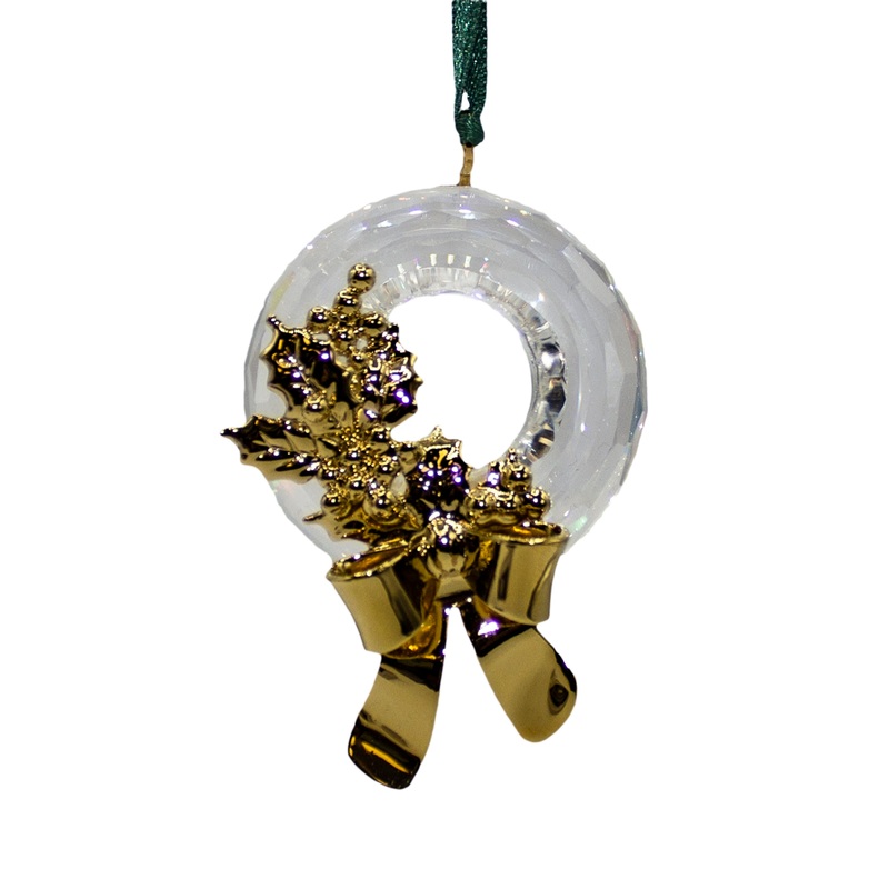 Swarovski Ornament: 203081 Christmas Memories Wreath