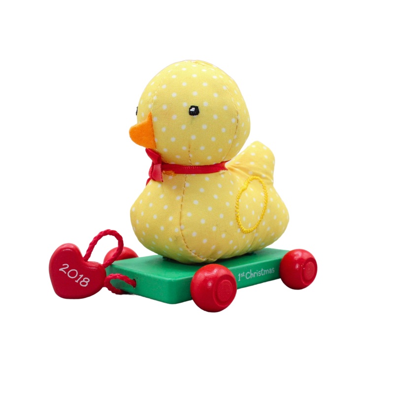 Hallmark Ornament: 2018 Baby's First Christmas | QGO1703 | Duck