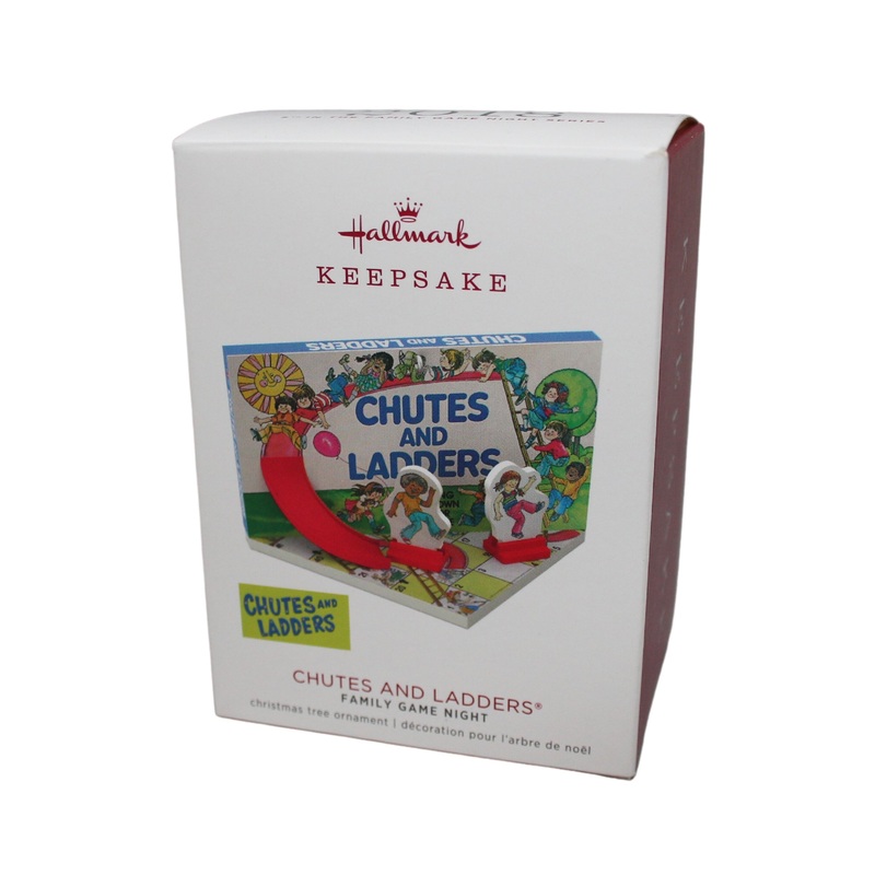 Hallmark Ornament: 2018 Chutes and Ladders | QX9276 | Family Game Night
