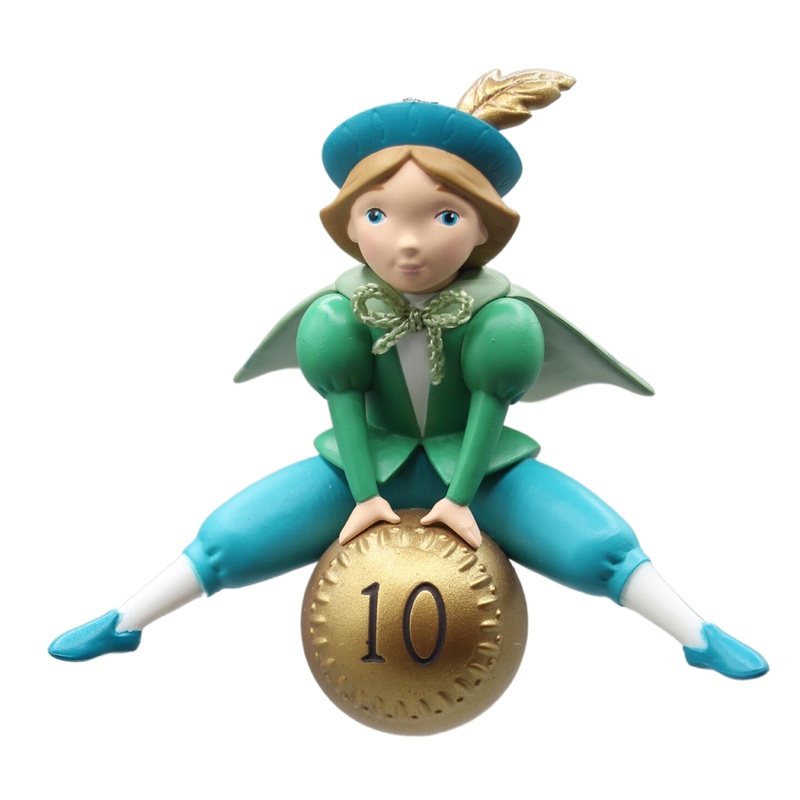 Hallmark Ornament: 2020 Ten Lords a-Leaping | QXR9314 | 12 Days of Christmas