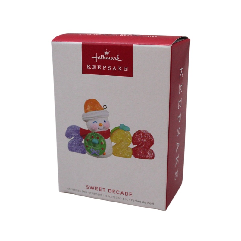 Hallmark Ornament: 2022 Sweet Decade | QXR9026 | 3rd in Series