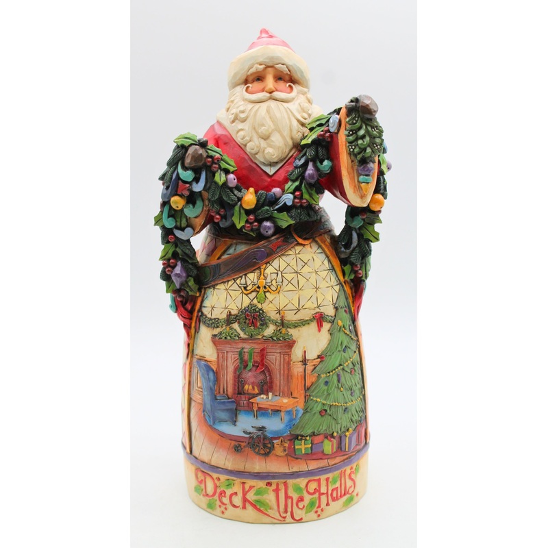 Jim Shore Deck The Halls With Boughs Of Holly