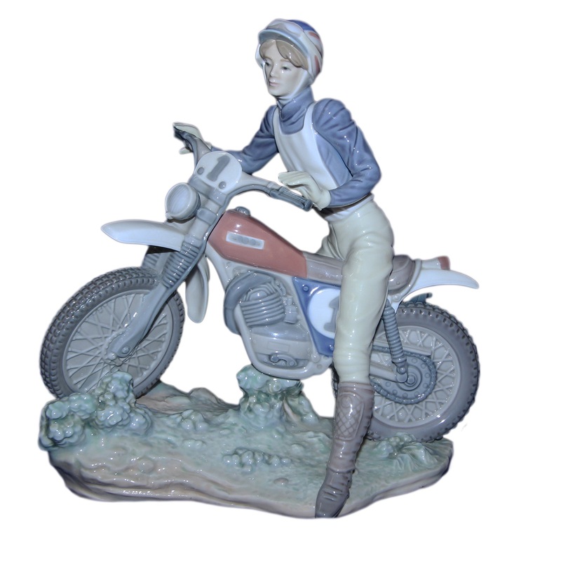 Lladr Figurine: 5270 Racing Motorcyclist