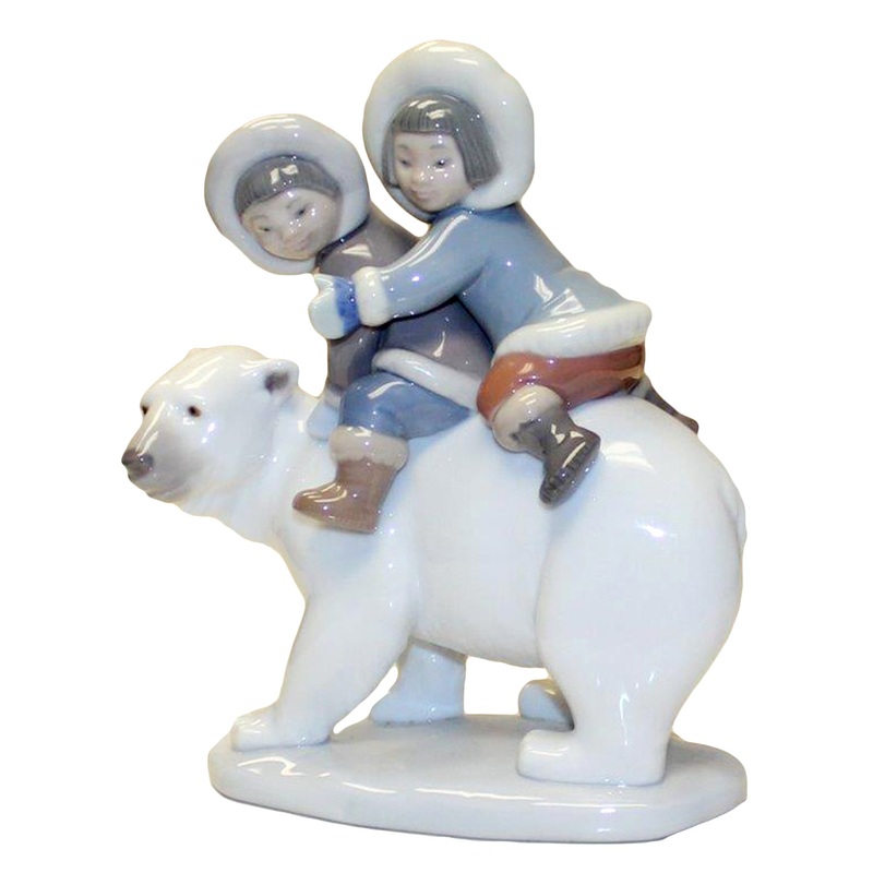 Lladr Figurine: 5353 Eskimo Riders
