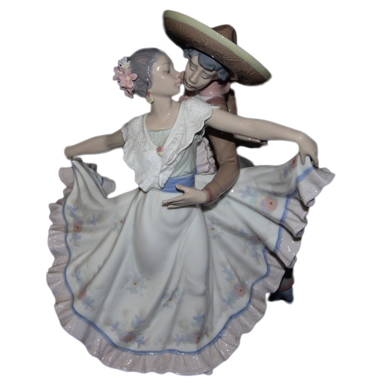 Lladr Figurine: 5415 Mexican Dancers