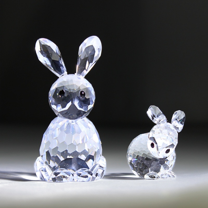 Lot of 2 Swarovski Mother and Baby Rabbit | Non-mint