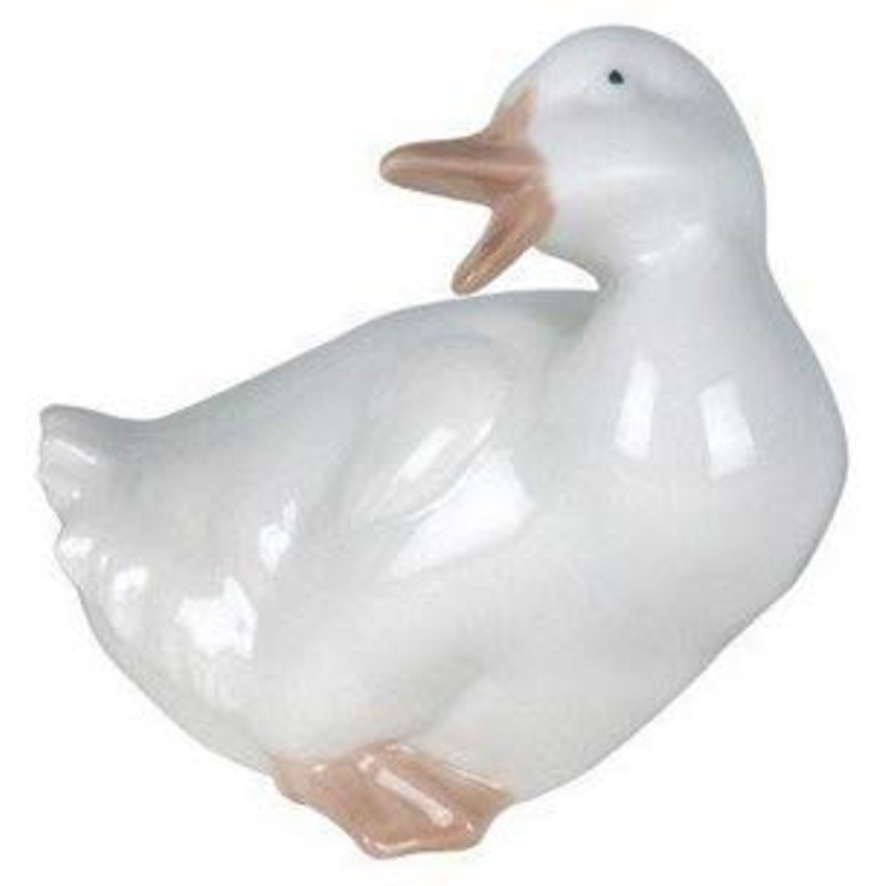 Lladr Figurine: Nao 0369 Duck Looking Back