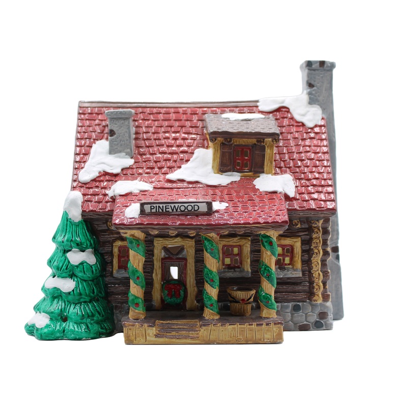 Department 56: 51500 Pinewood Log Cabin