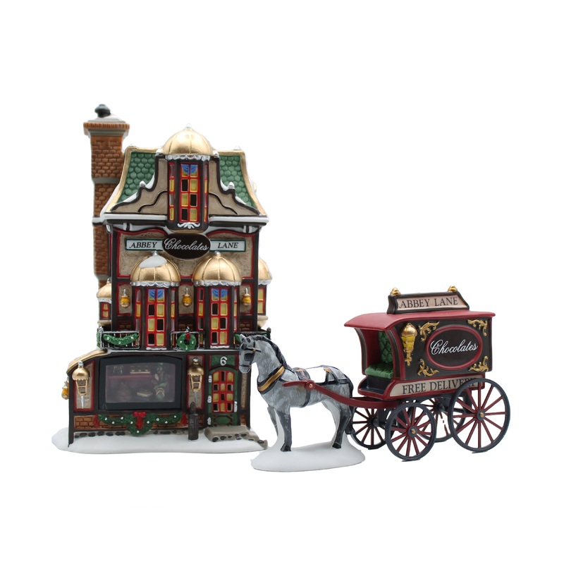 Department 56: 58760 Abbey Lane Chocolates - Set of 2