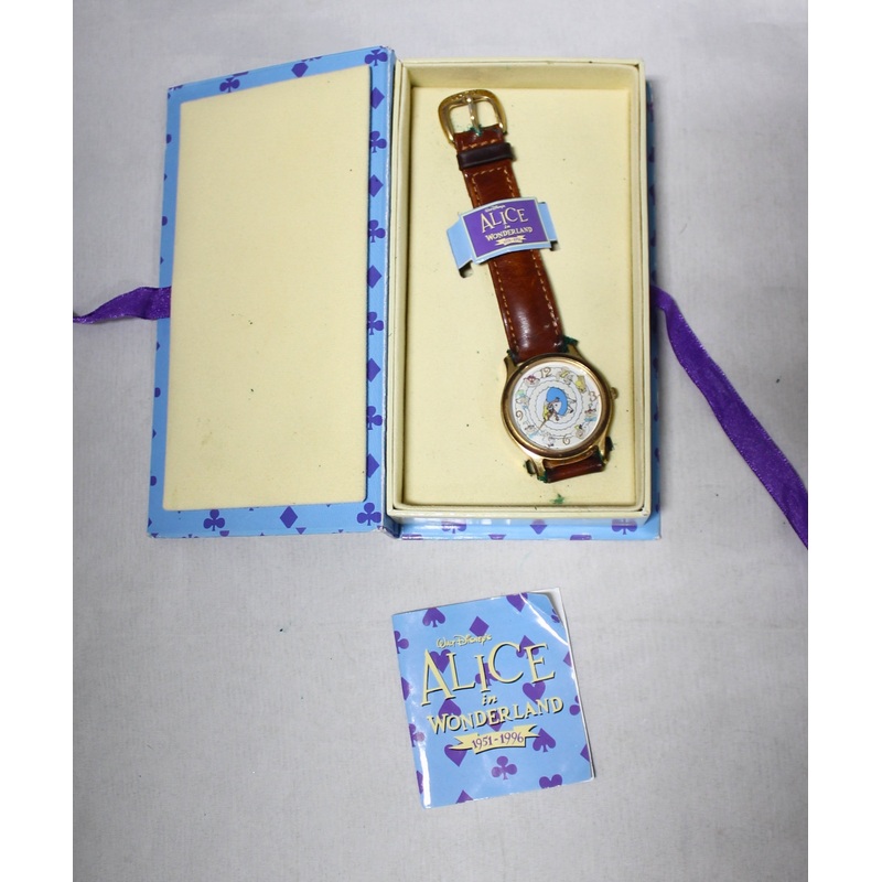 Disney's Alice in Wonderland Leather Watch