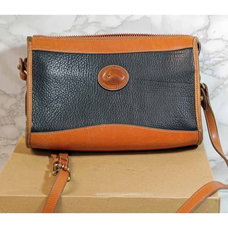 Dooney & Bourke Purse: Black AWL Dover Crossbody Bag