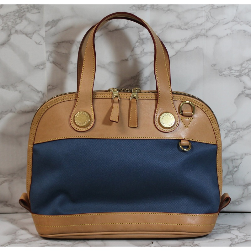 Dooney & Bourke Purse: Blue Cabriolet Satchel