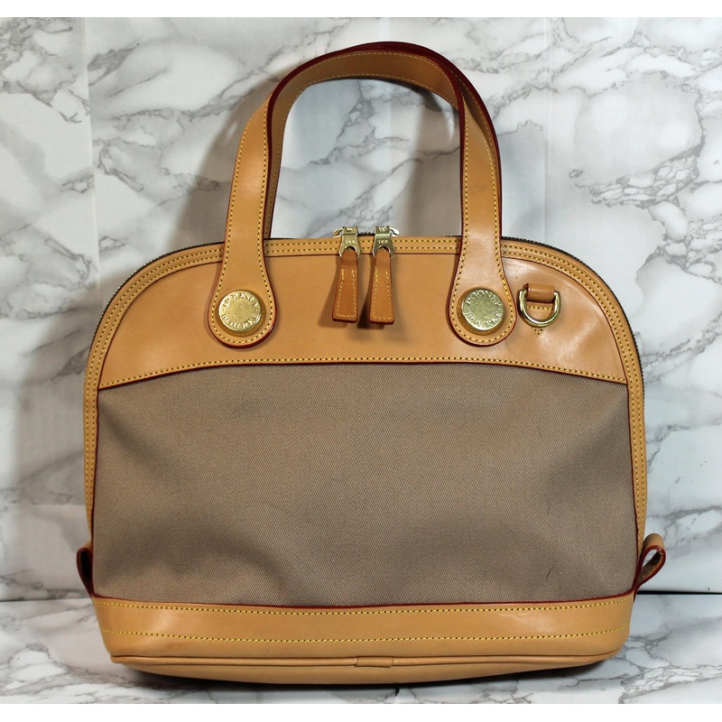 Dooney & Bourke Purse: Brown Cabriolet Satchel