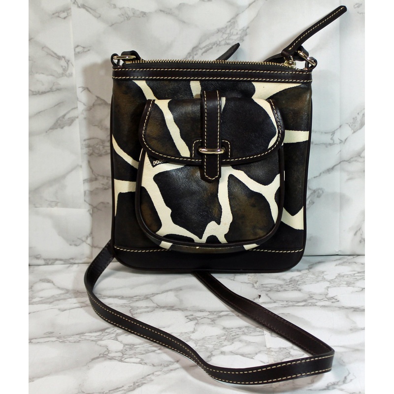 Dooney & Bourke Purse: Giraffe Print Crossbody Bag