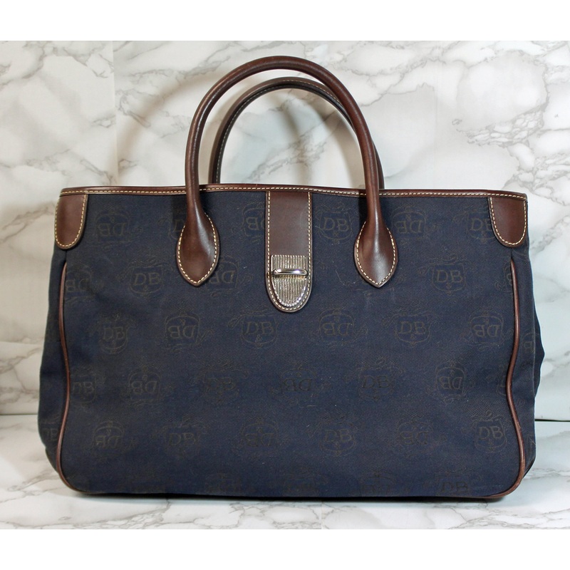 Dooney & Bourke Purse: Navy Signature Tote Bag