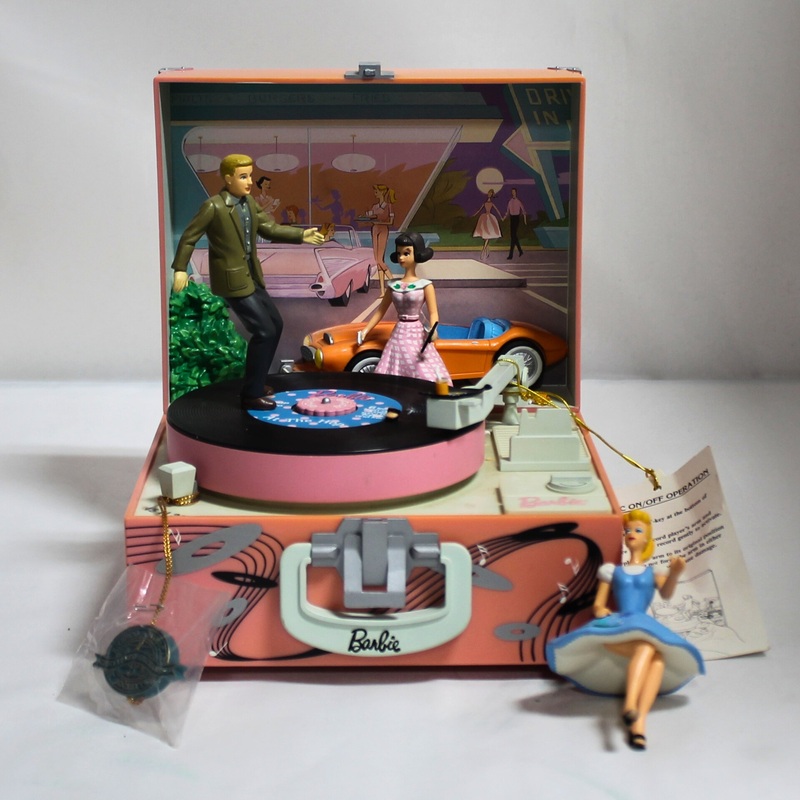 Enesco: Barbie Lets Go To The Hop Music Box | Please Read