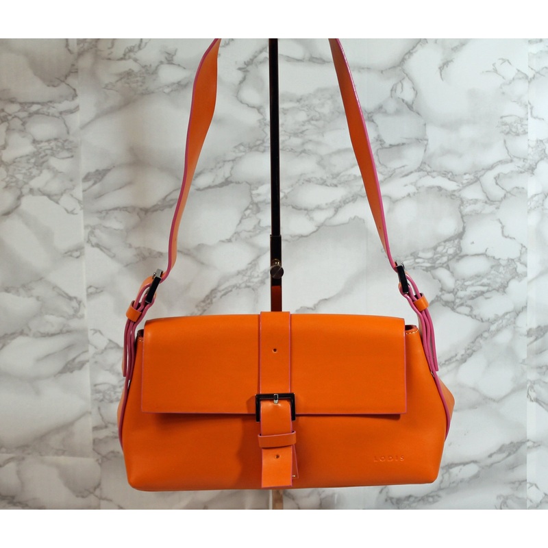 Lodis Purse: Orange Shoulder Bag