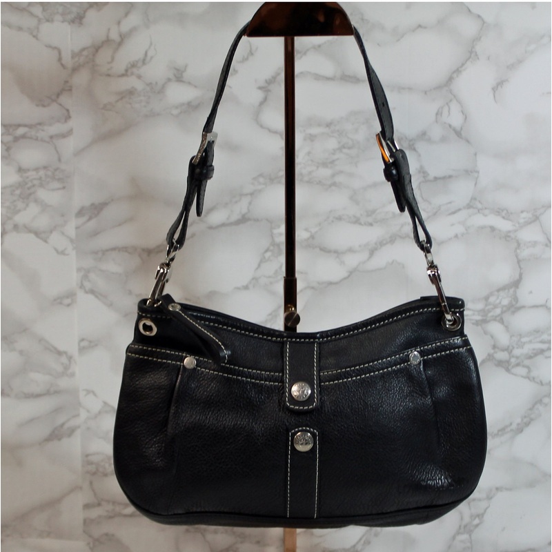 Longchamp Purse: Black Convertible Mini-Shoulder Bag