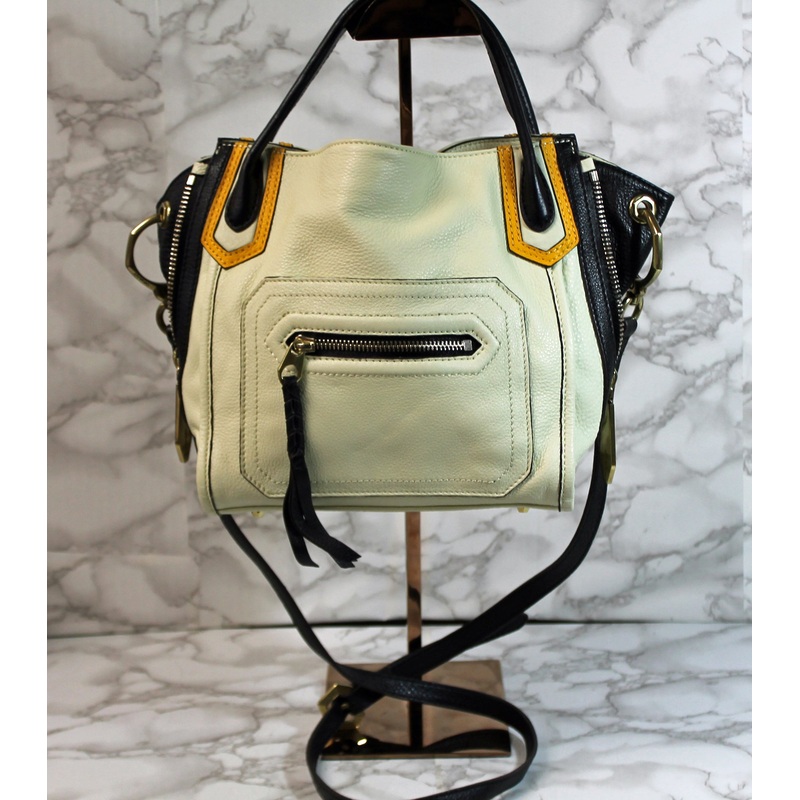 Oryany Purse: Colorblock Leather Shoulder Bag