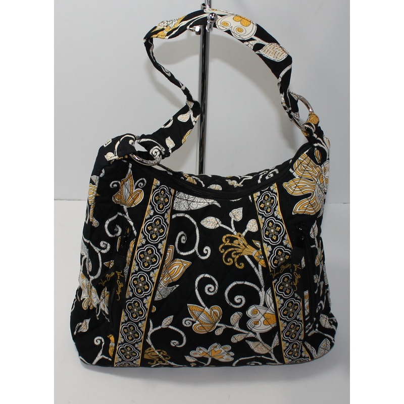 Vera Bradley Purse: Black Birds Shoulder Bag