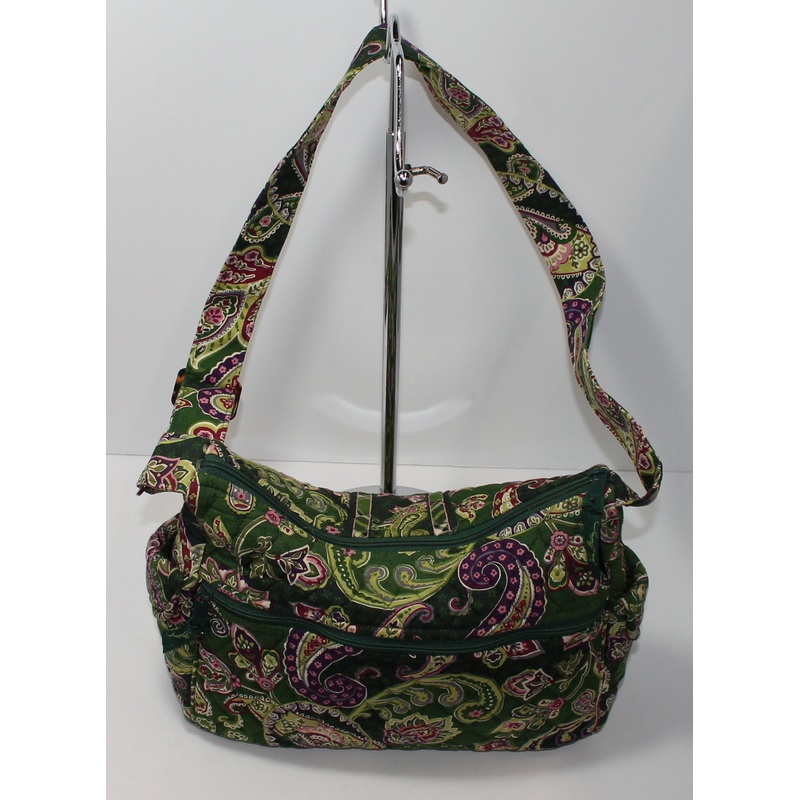 Vera Bradley Purse: Chelsea Green Shoulder Bag