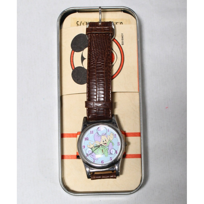 Disney Snow White Dopey Bubble Fossil Watch