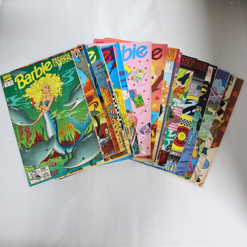 Lot of 20 Marvel: Barbie Comic Books | Barbie in Various Adventures