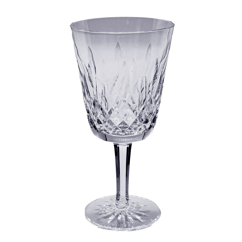 Waterford Stemware: 6.8"  Water Goblet - Lismore