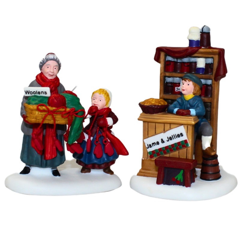 Department 56: 56595 Christmas BazaarWoolens & Preserves