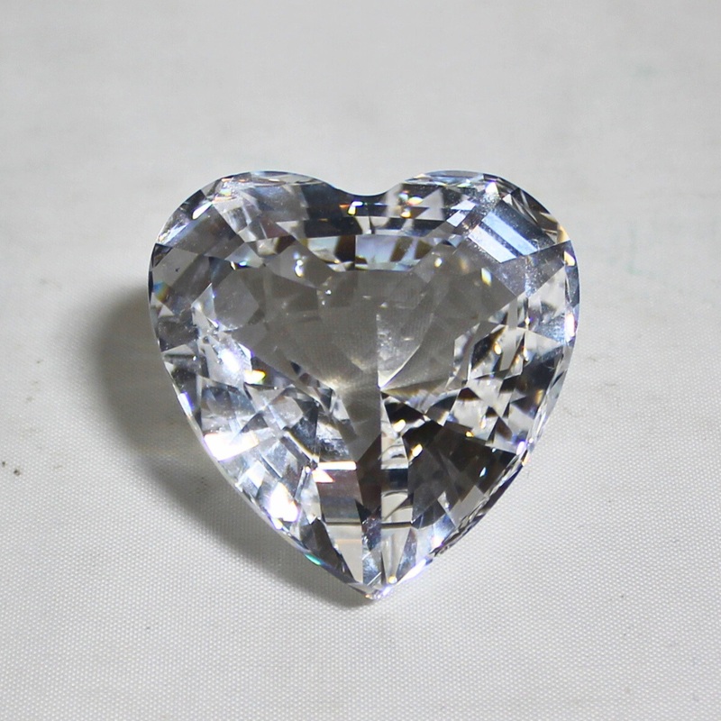 Swarovski: Crystal Heart Figurine