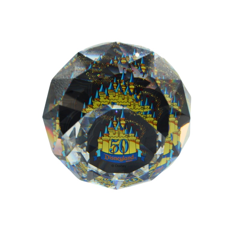 Swarovski Paperweight: 843094 Disneyland 50th Anniversary