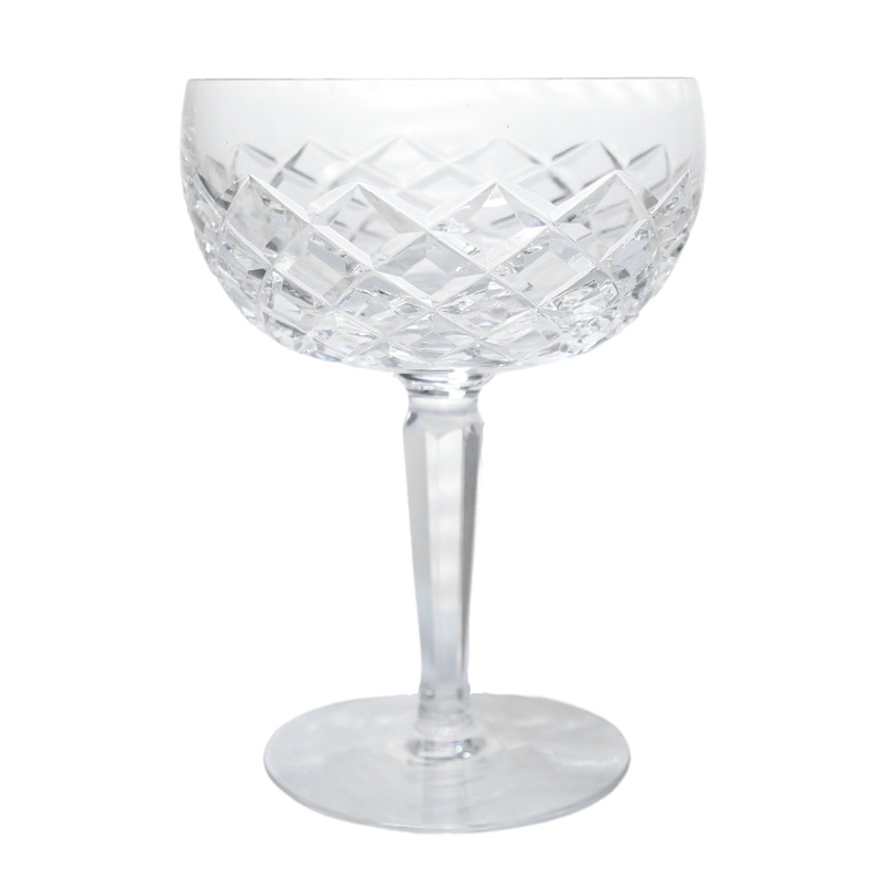 Waterford Stemware: 5.2" Plain Base Champagne Sherbet - Comeragh