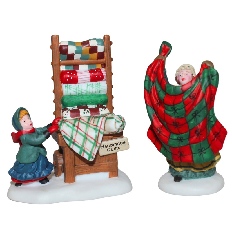 Department 56: 56594 Christmas BazaarHandmade Quilts