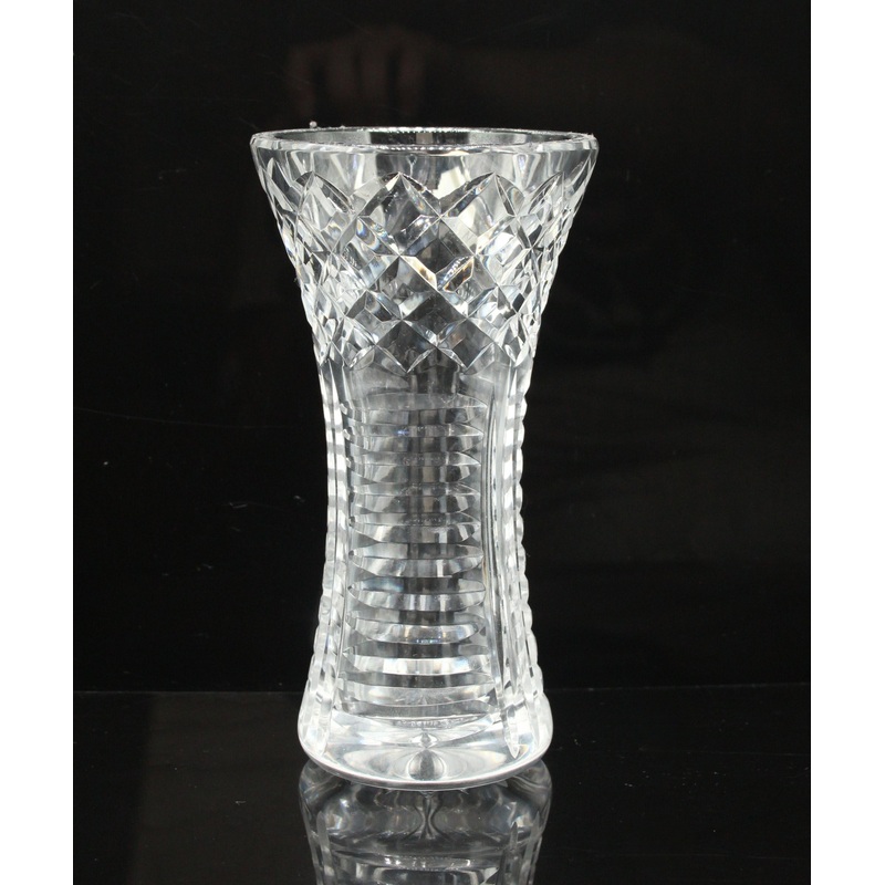 Waterford Crystal: Flower Vase, 6"