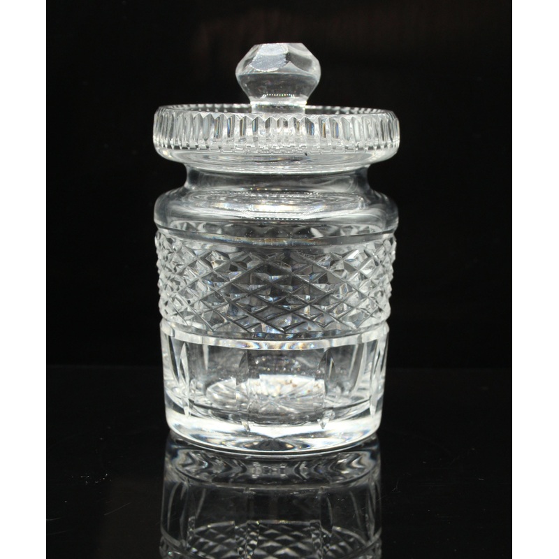 Waterford Crystal: Honey Jar & Lid, 4"