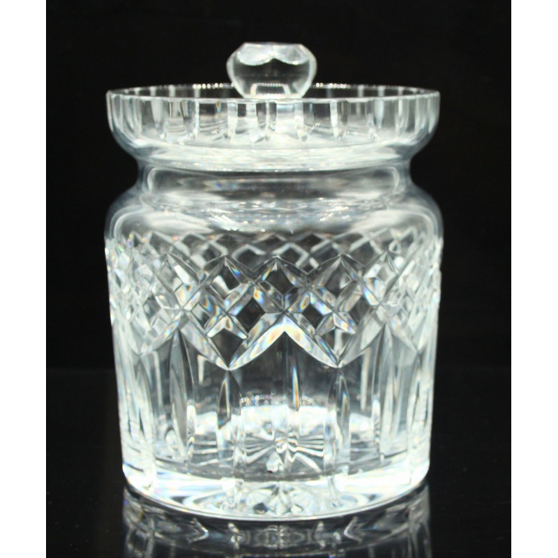 Waterford Crystal: Lismore Biscuit Barrel , 6.5"