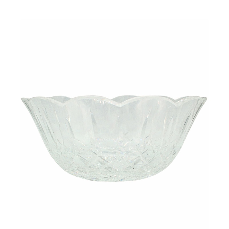Waterford Crystal: Lismore Scalloped Bowl, 9"