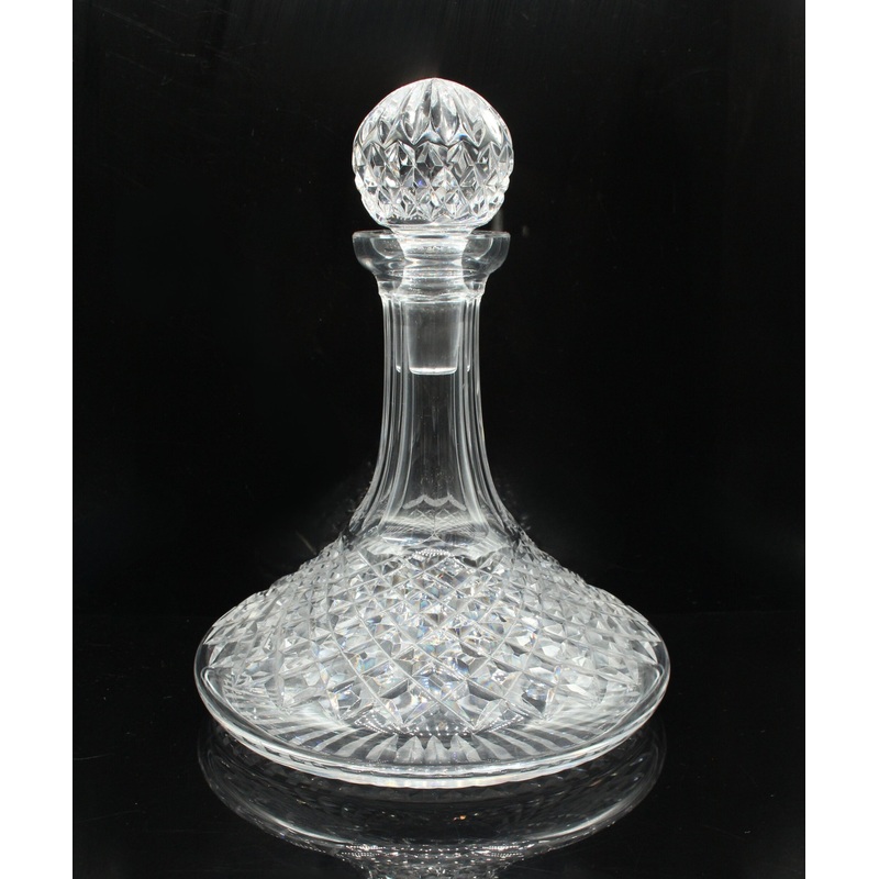 Waterford Crystal: Lismore Ships Decanter, 10"