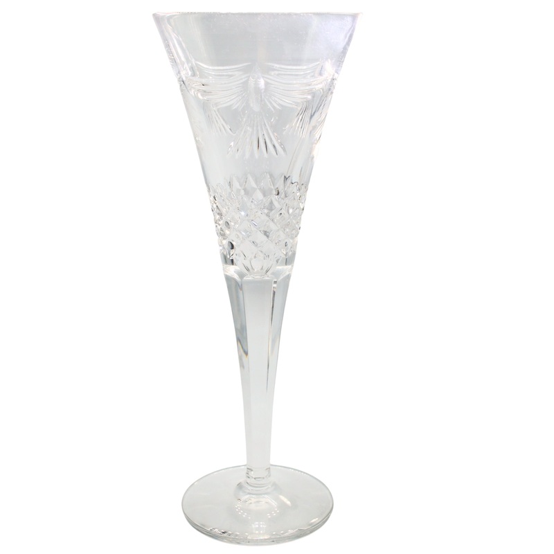 Waterford Stemware: Millennium Peace Fluted Champagne, 9.25" | Signed