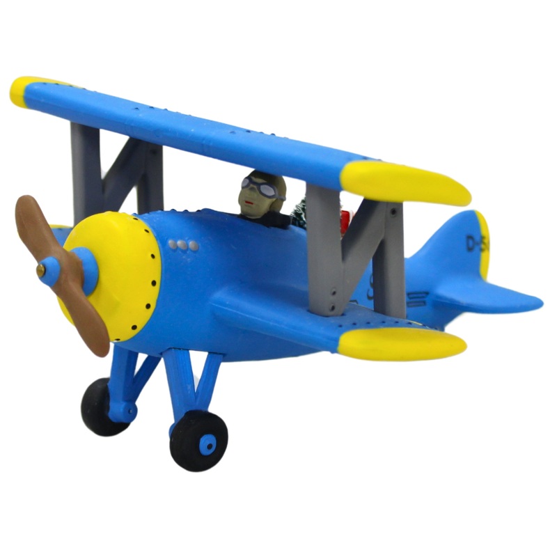 Department 56: 54585 Blue Airplane