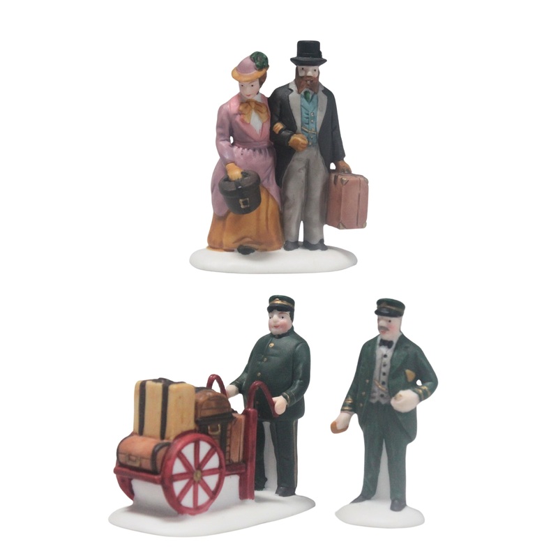 Department 56: 55719 Holiday Travelers - Set of 3