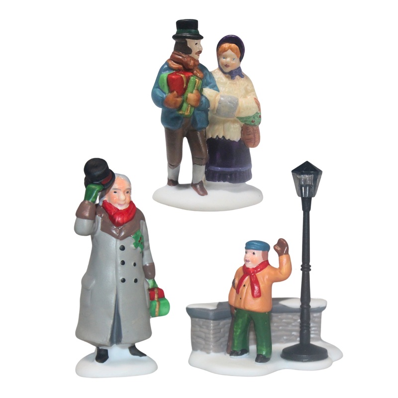 Department 56: 55883 A Christmas Carol Morning - Set of 3