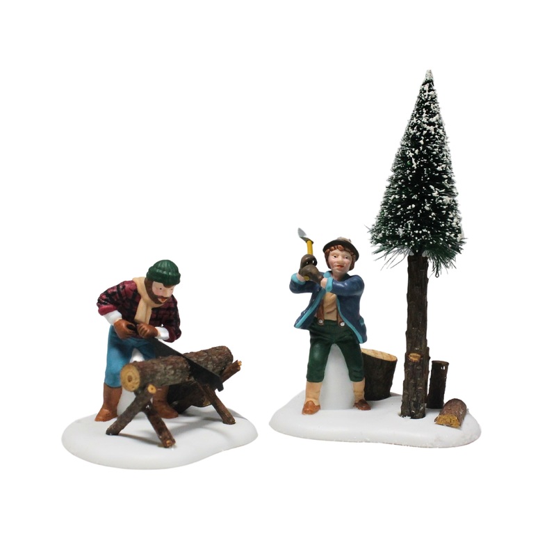 Department 56: 56590 Lumberjacks - Set of 2
