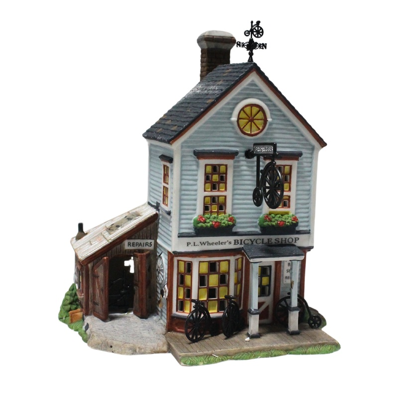 Department 56: 56613 P.L. Wheeler's Bicycle Shop