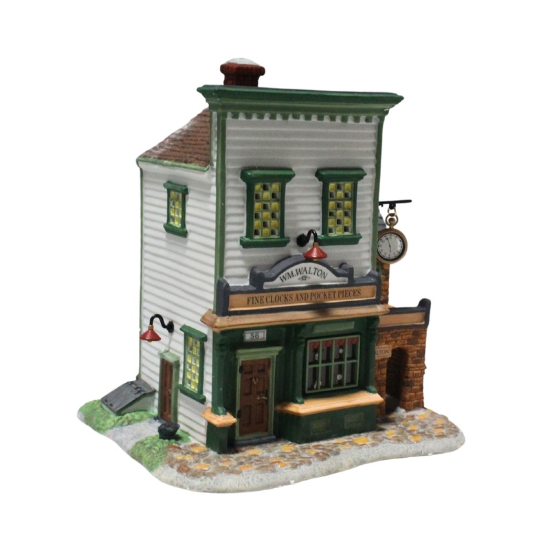 Department 56: 56628 Wm. Walton Fine Clocks & Pocket Pieces