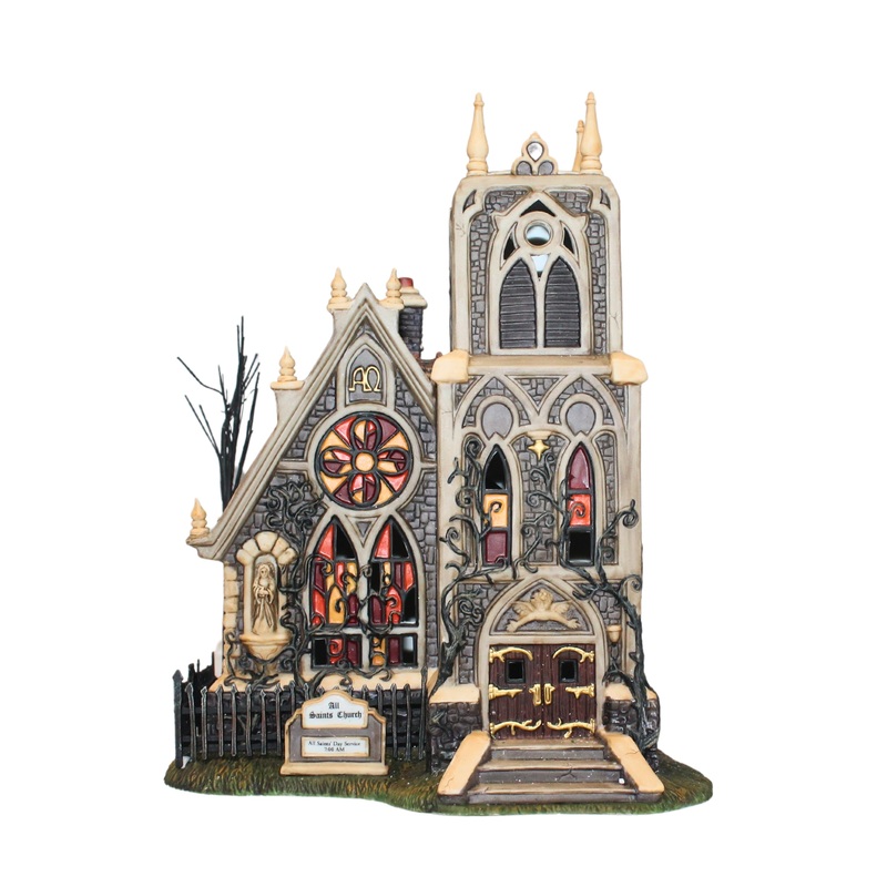 Department 56: 58707 All Hallow's Eve All Saints Church