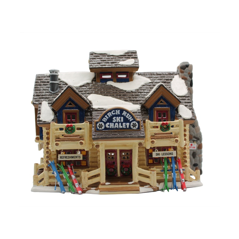 Department 56: Birch Run Ski Chalet 54882 | Snow Village | Please Read