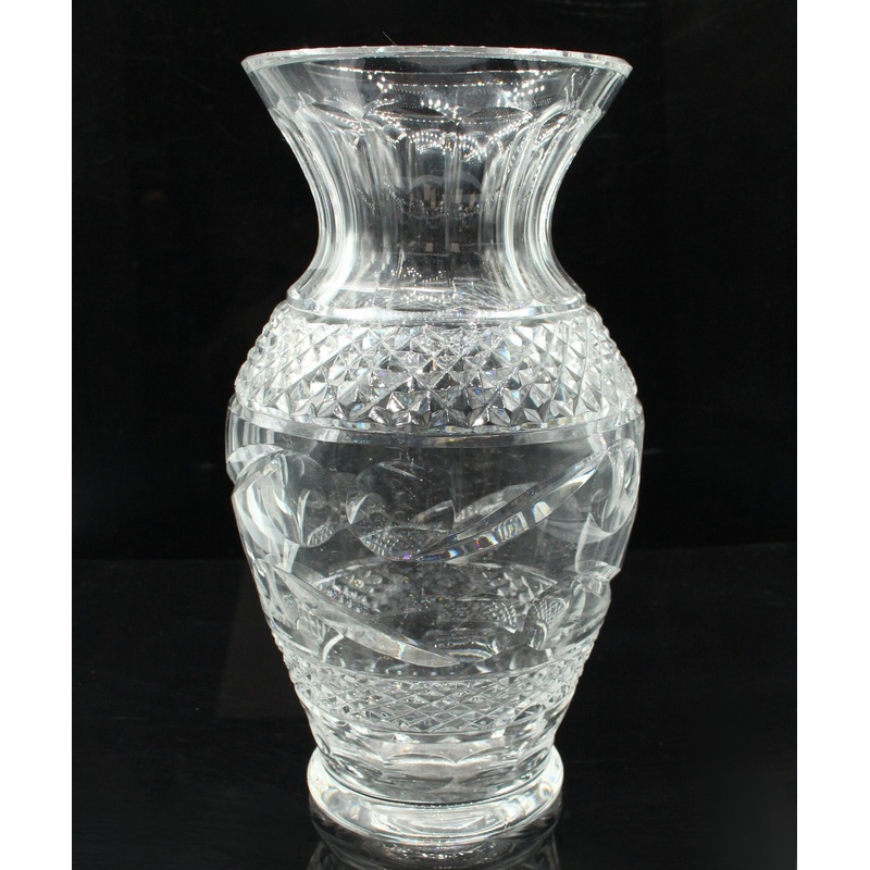 Waterford Crystal: Flower Vase, 9"