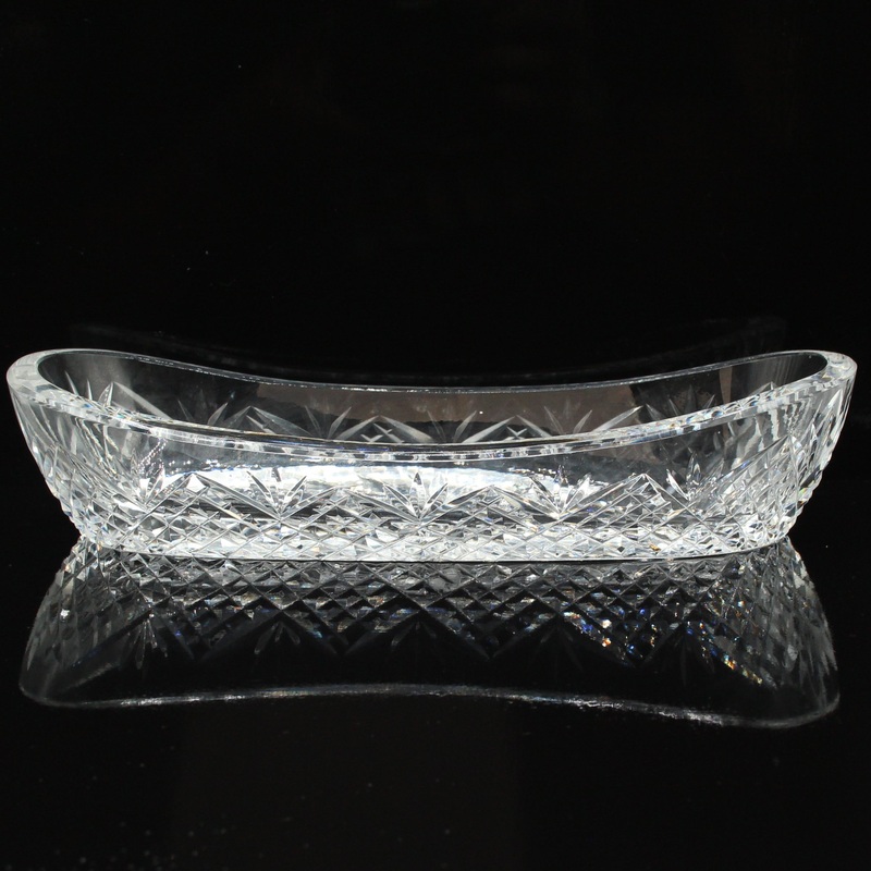 Waterford Crystal: Table Accessories Oval Celery Dish , 9.5"